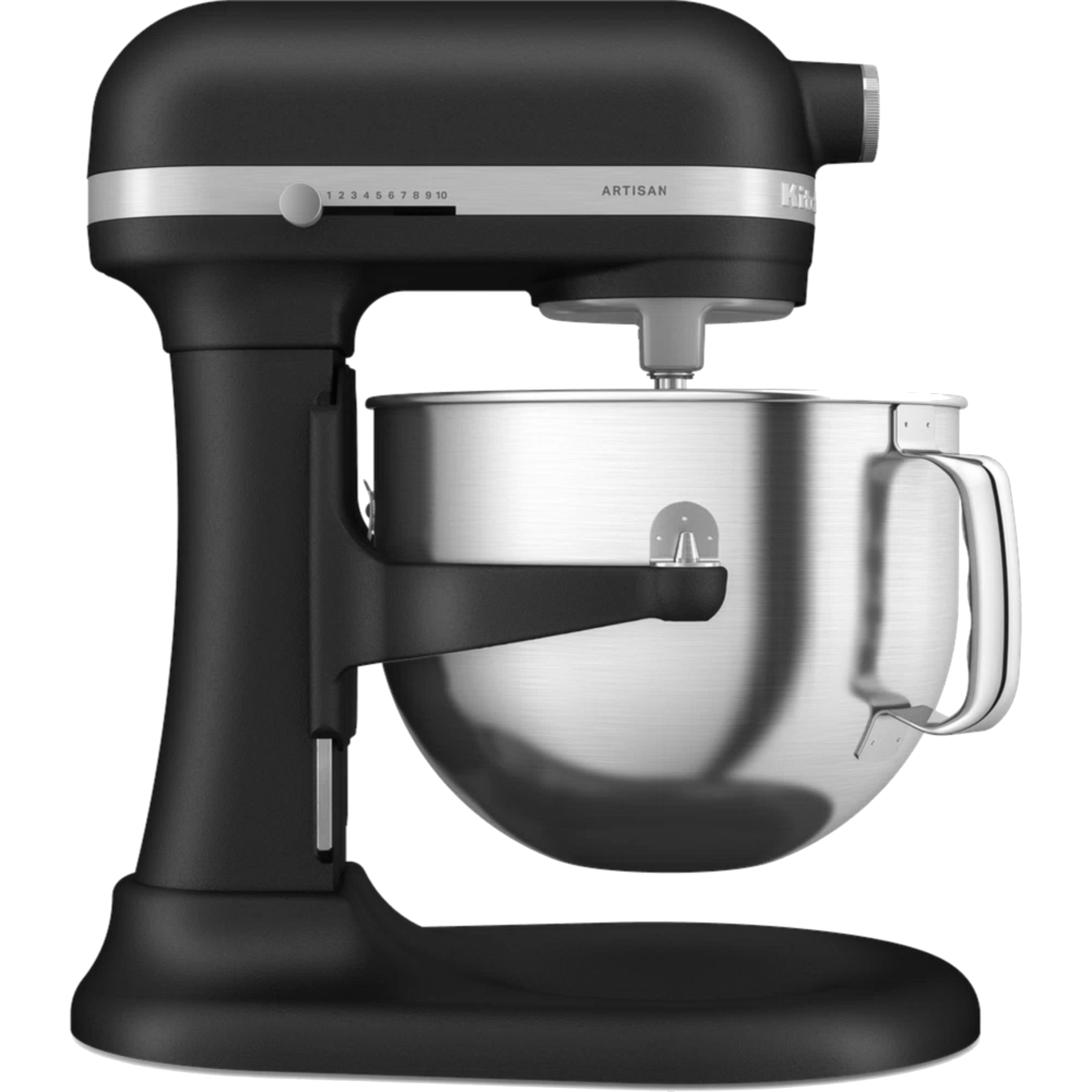 מיקסר עם קערת נירוסטה 6.6 ליטר KitchenAid Plus 5KSM70SHXEBK - צבע שחור פחם אחריות ע