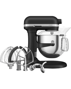 מיקסר עם קערת נירוסטה 6.6 ליטר KitchenAid 5KSM70SHXEBK - צבע שחור פחם אחריות ע