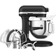 מיקסר עם קערת נירוסטה 6.6 ליטר KitchenAid Plus 5KSM70SHXEBK - צבע שחור פחם אחריות ע