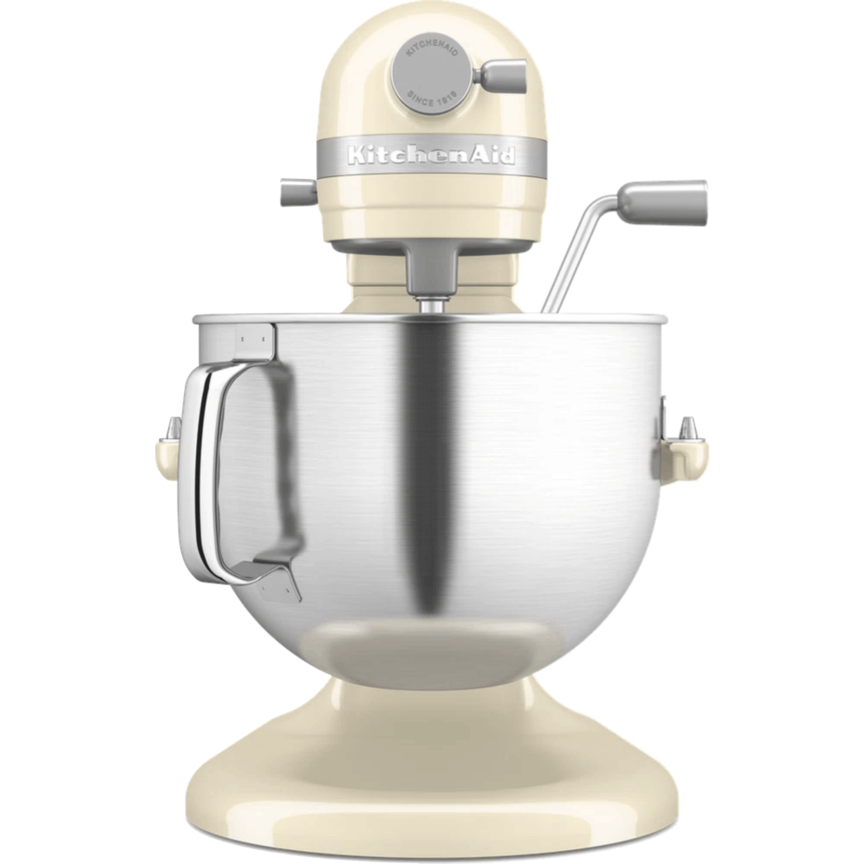 מיקסר עם קערת נירוסטה 6.6 ליטר KitchenAid Plus 5KSM70SHXEAC - צבע שקד אחריות ע