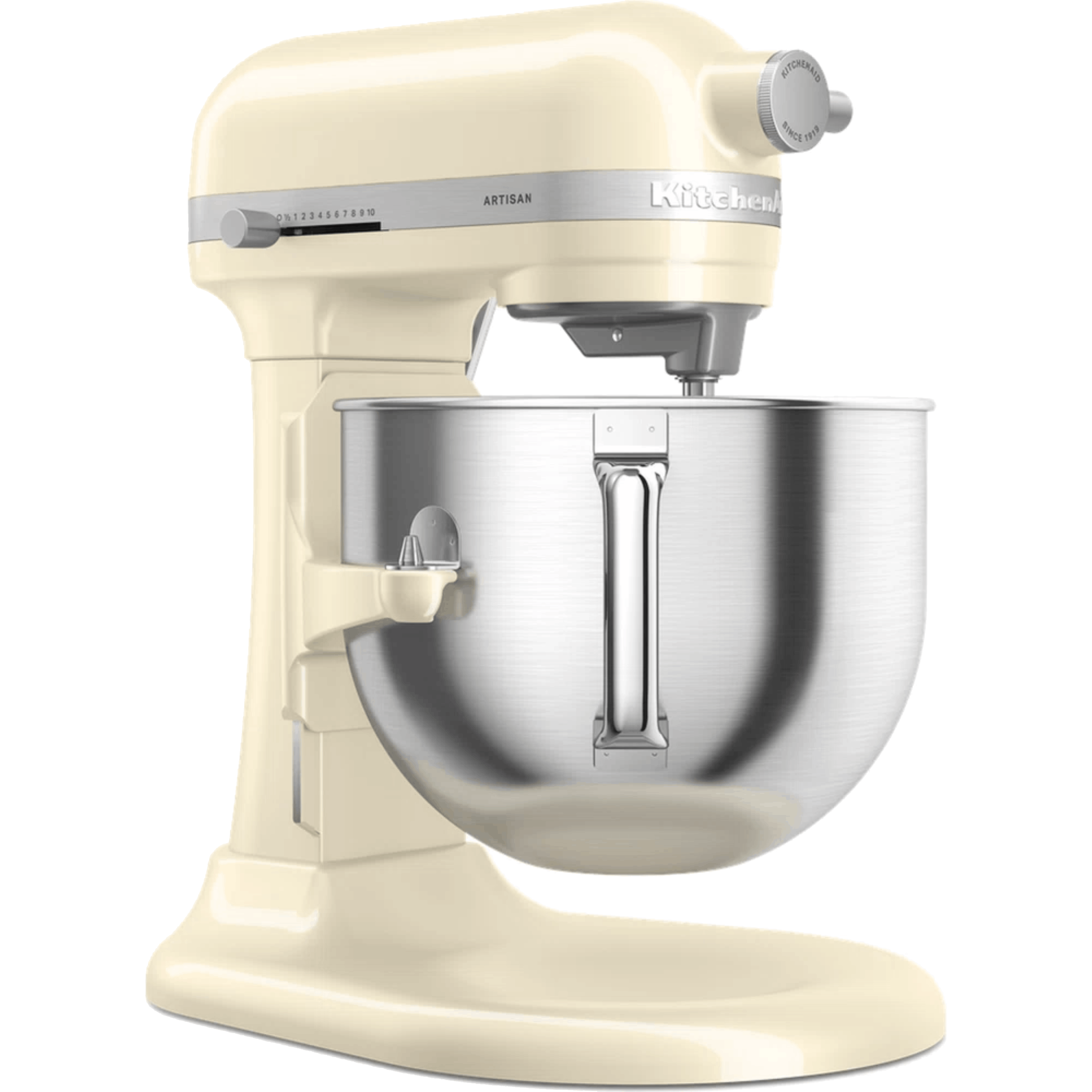 מיקסר עם קערת נירוסטה 6.6 ליטר KitchenAid Plus 5KSM70SHXEAC - צבע שקד אחריות ע
