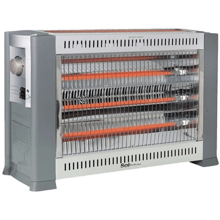 תנור קוורץ טורבו Sol 2700W SL-6000 - אחריות עי היבואן הרשמי 