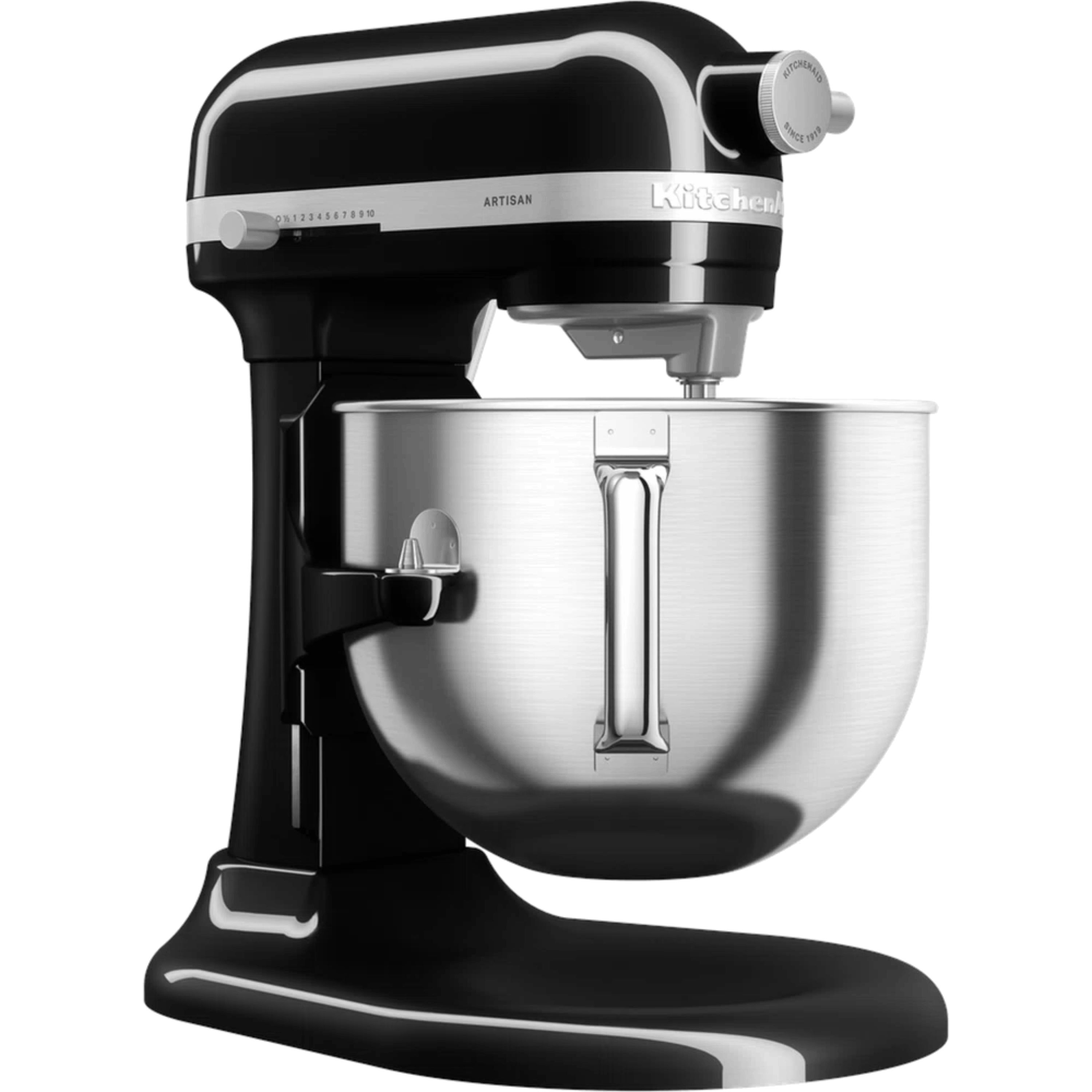 מיקסר עם קערת נירוסטה 6.6 ליטר KitchenAid Plus 5KSM70SHXEOB - צבע שחור אחריות ע