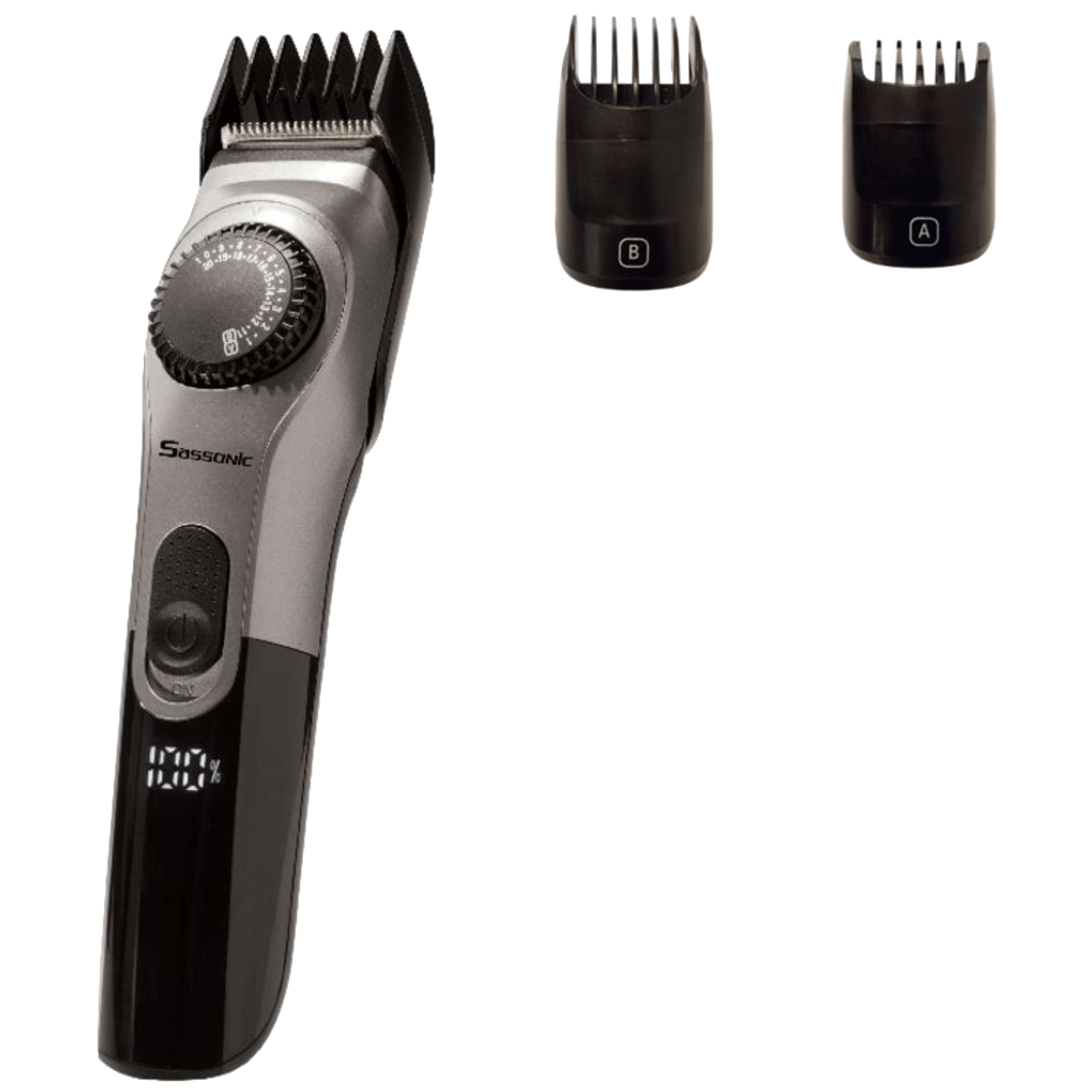 מכונת תספורת וקיצוץ זקן sassonic ese-207 - שנה אחריות ע