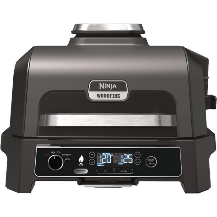 גריל חיצוני ומעשנה NINJA Woodfire Pro XL OG853 - אחריות עי היבואן הרשמי 