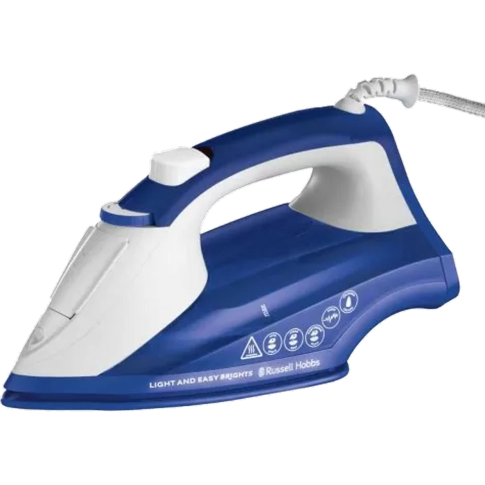 מגהץ אדים Russell Hobbs Light & Easy Brights 26483-56 צבע כחול - שנתיים אחריות עי היבואן הרשמי 