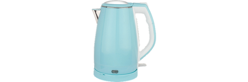 קומקום 2.2 ליטר מיחם לשבת Electro Hanan E-2207 2000W - צבע תכלת אחריות ע י היבואן הרשמי - מחסני חשמל