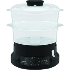 סיר אידוי לבישול איטי Tefal VC139865 - צבע שחור שנה אחריות ע"י היבואן הרשמי
