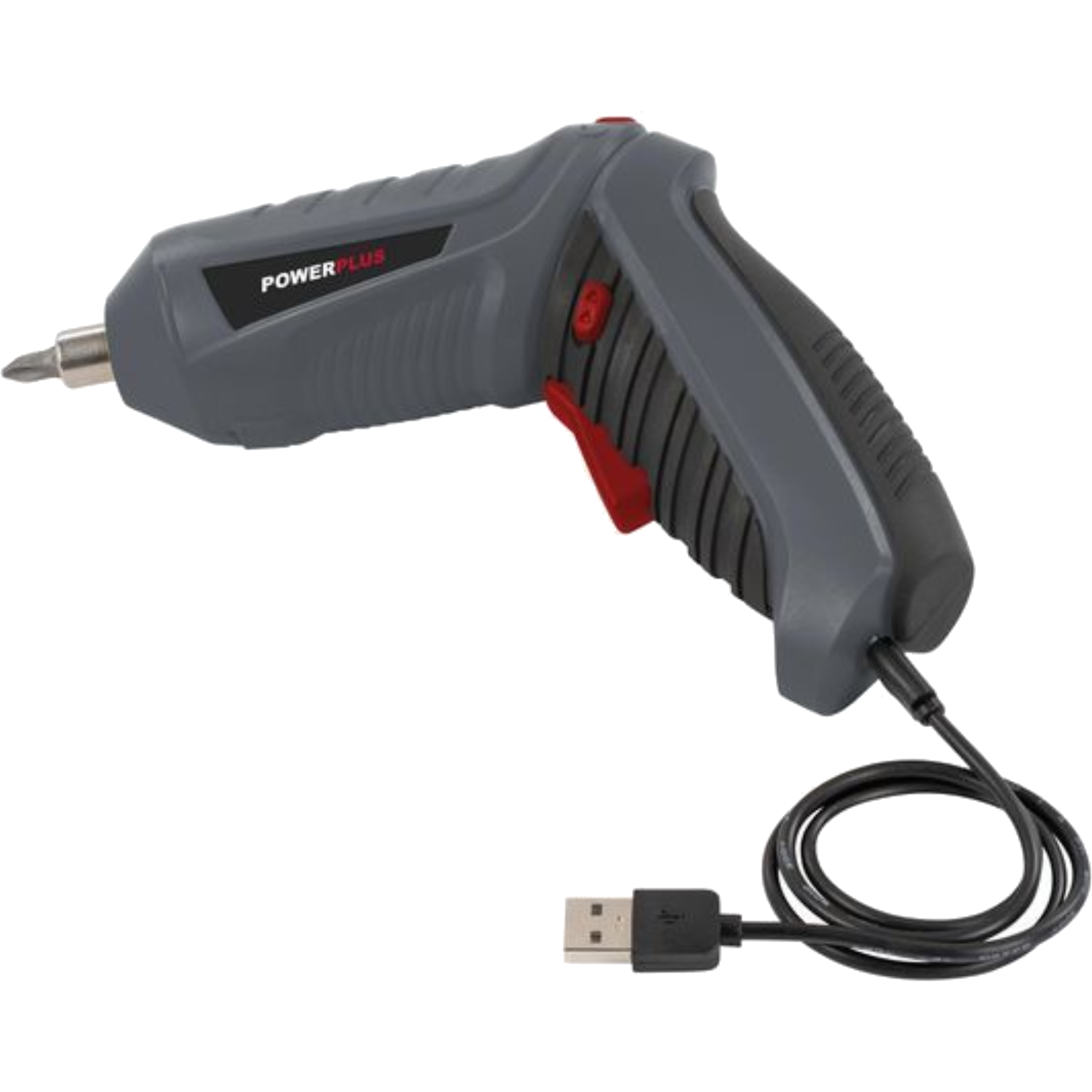 סט מברגה 32 חלקים עם כבל Power Plus POWE00020 3.6V USB - שנה אחריות ע