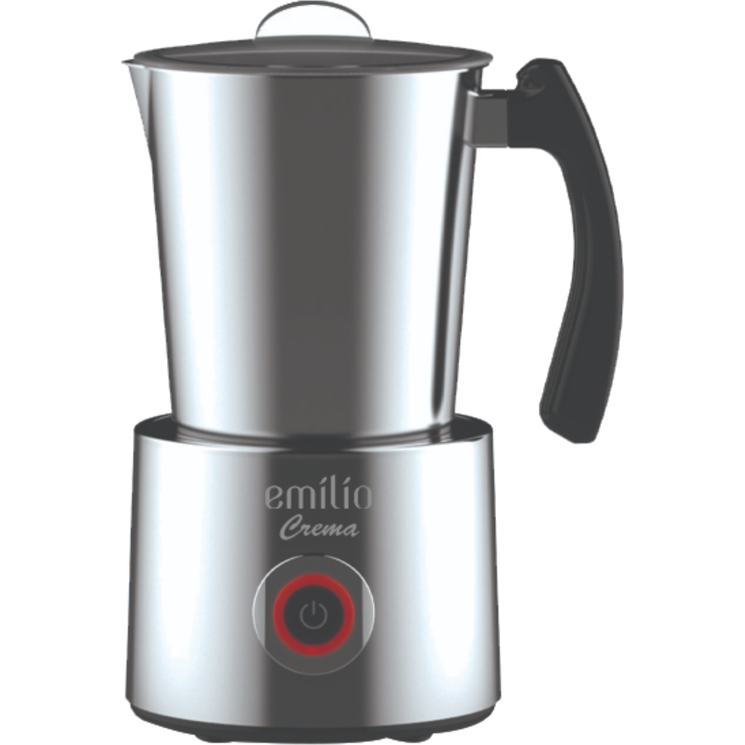 מקציף חלב Emilio crema 152CQ100 - צבע נירוסטה