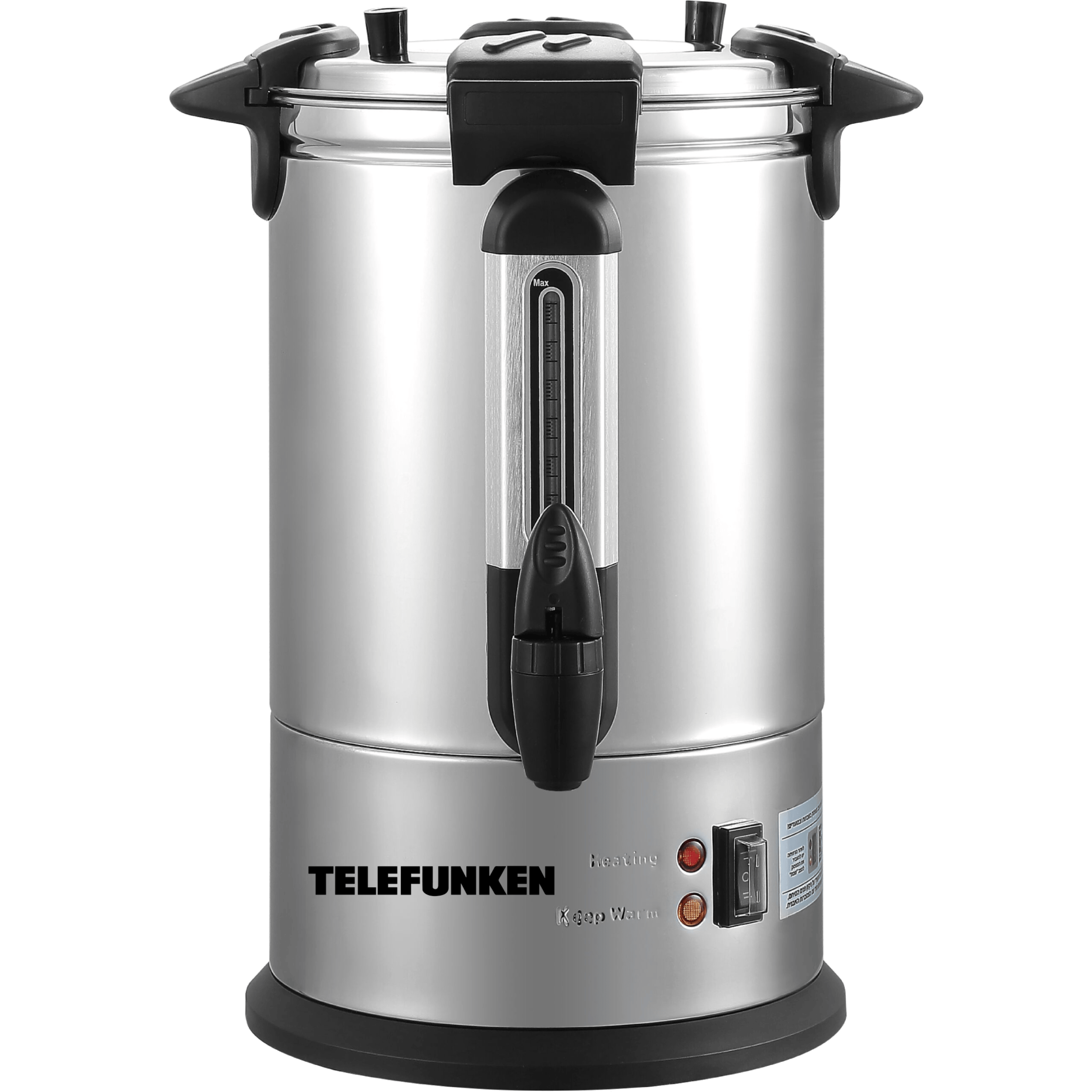 מיחם נירוסטה 50 כוסות Telefunken TSW-50CUP - אחריות ע