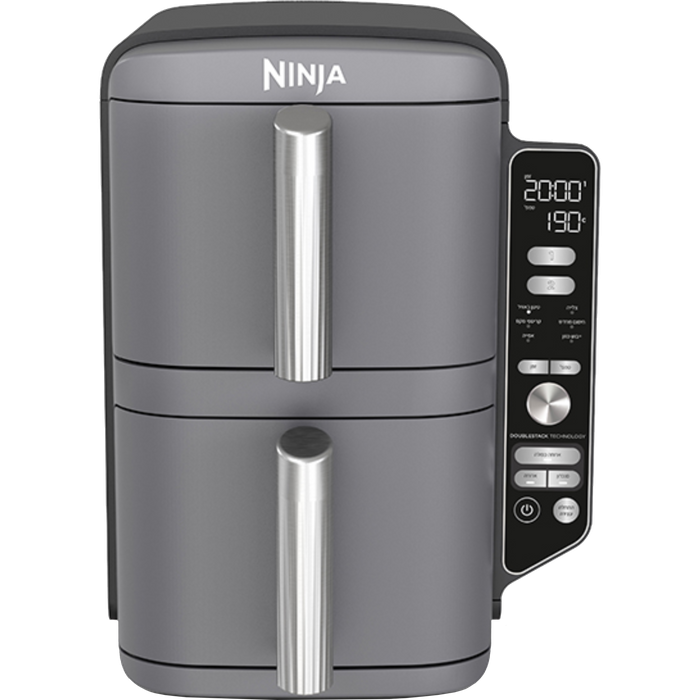 סיר טיגון דו קומתי 9.5 ליטר Ninja Double Stack XL SL403 - שלוש שנות אחריות עי היבואן הרשמי 