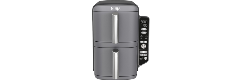 סיר טיגון דו קומתי 9.5 ליטר Ninja Double Stack XL SL403 - שלוש שנות אחריות ע י היבואן הרשמי - מחסני חשמל