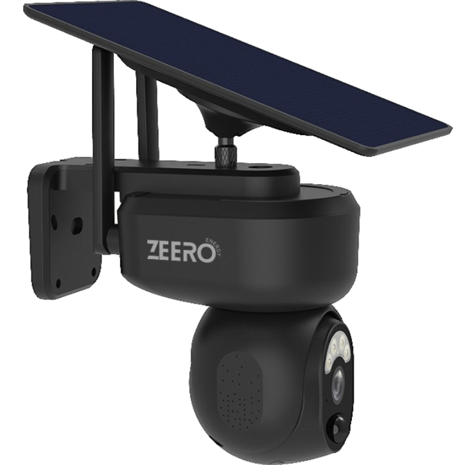 מצלמת אבטחה סולארית Zeero Energy Ninja SC-104X 4G 4MP 6W FHD 9000mAh- צבע שחור שנה אחריות ע