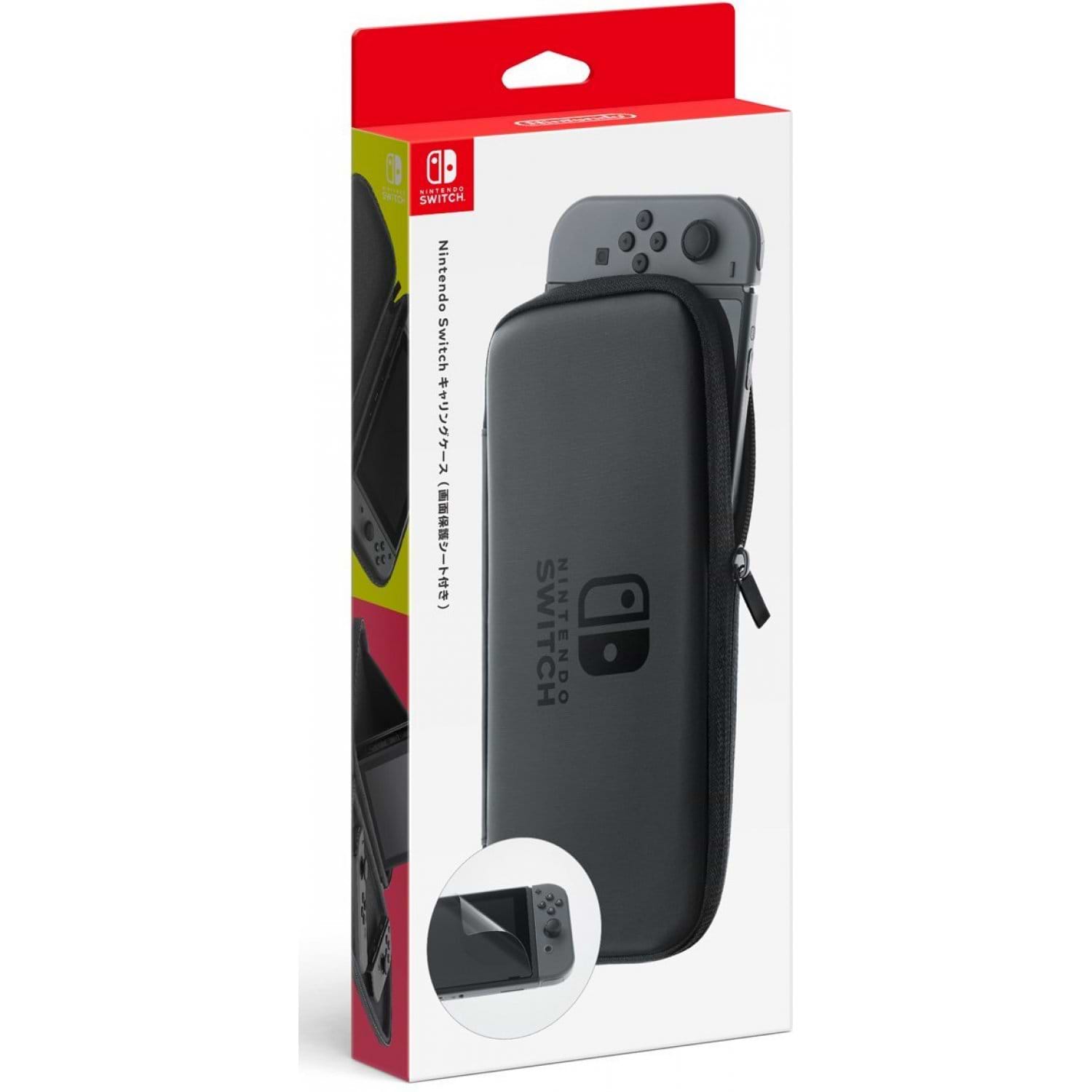 תיק נשיאה ומדבקת מסך NINTENDO SWITCH CARRYING CASE & SCREEN PROTECTOR