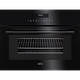 תנור בנוי+מיקרוגל דגם AEG KME76100B צבע שחור