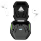 אוזניות Bluetooth Stereo TWS NOA Rainbow - צבע לבן