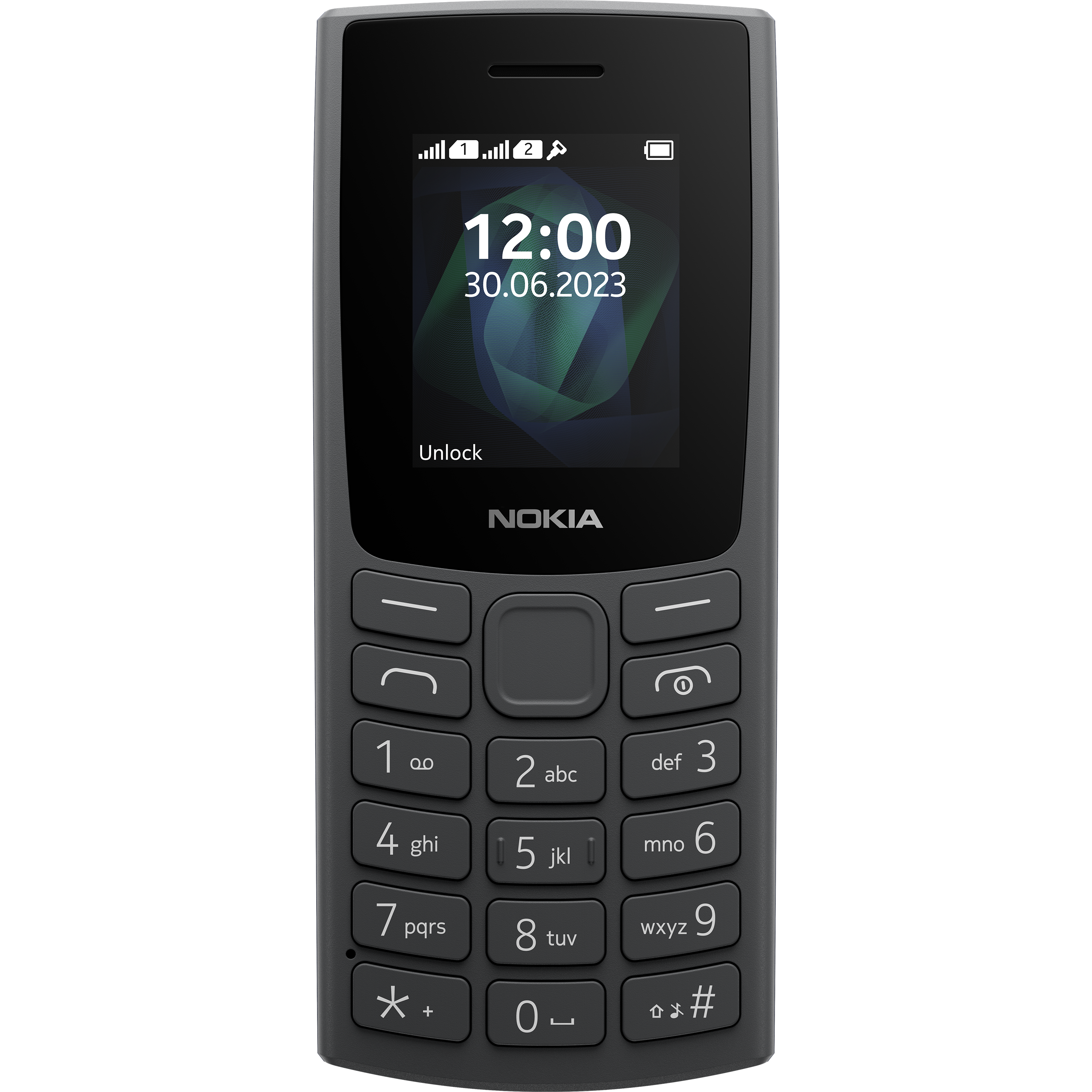 טלפון סלולרי Nokia 105 4G TA-1546 - צבע שחור פחם שנה אחריות ע
