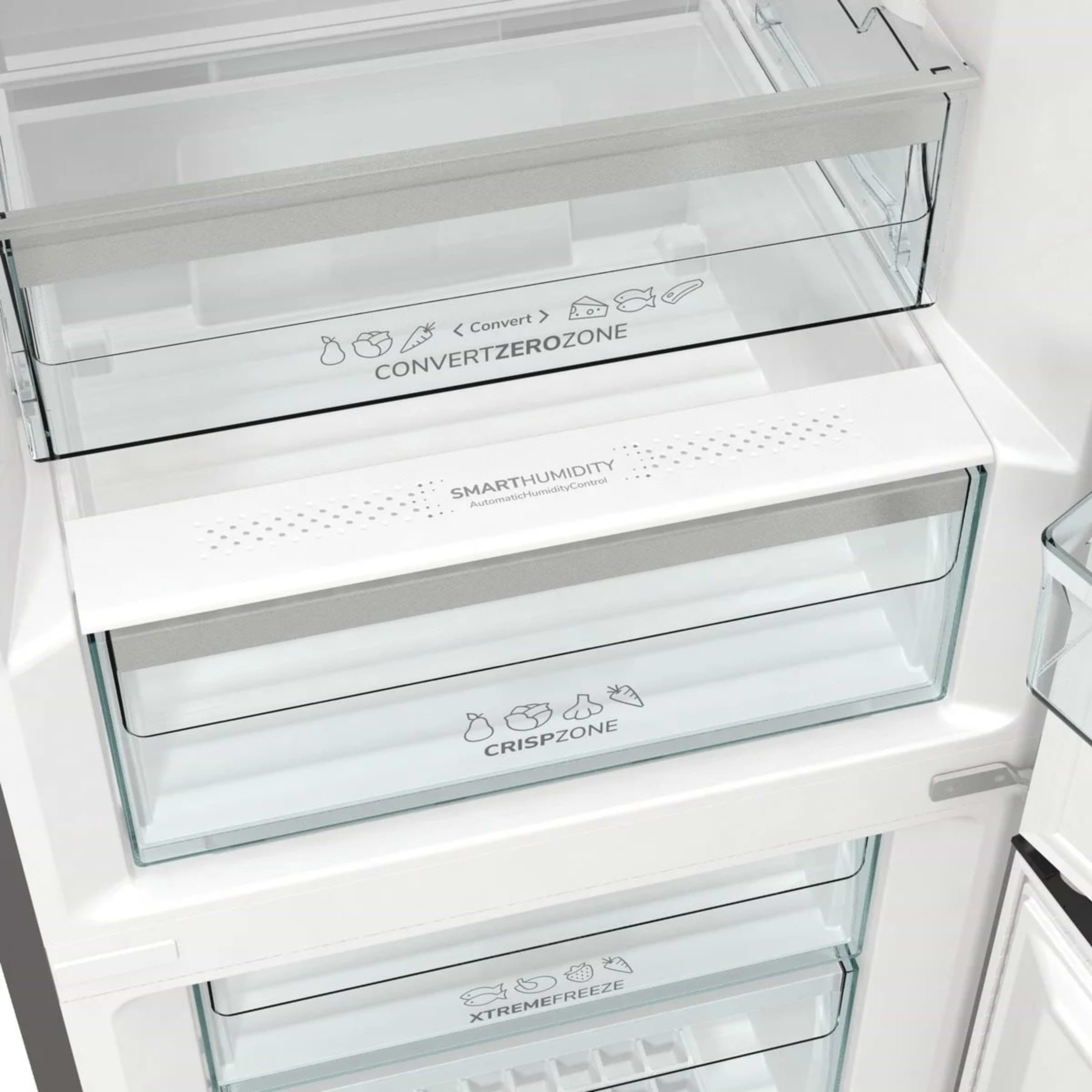 מקרר מקפיא תחתון 326 ליטר Gorenje HY-NRC6193SXL5 - יחידה - גימור נירוסטה אחריות ע