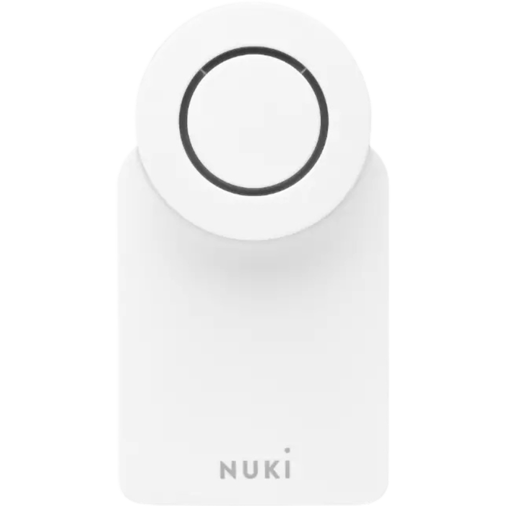 מנעול חכם Nuki Smart Lock 4th Gen - צבע לבן שנה אחריות ע