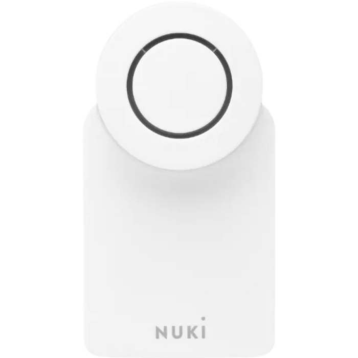מנעול חכם Nuki 4th Gen - צבע לבן שנה אחריות עי היבואן הרשמי