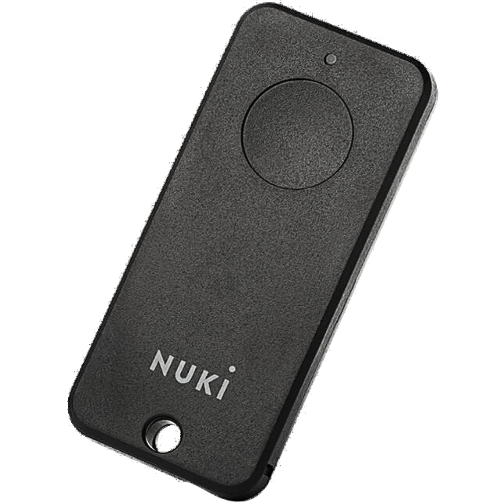 מפתח אלחוטי למנעול חכם Nuki Fob Bluetooth - צבע שחור שנה אחריות יבואן רשמי