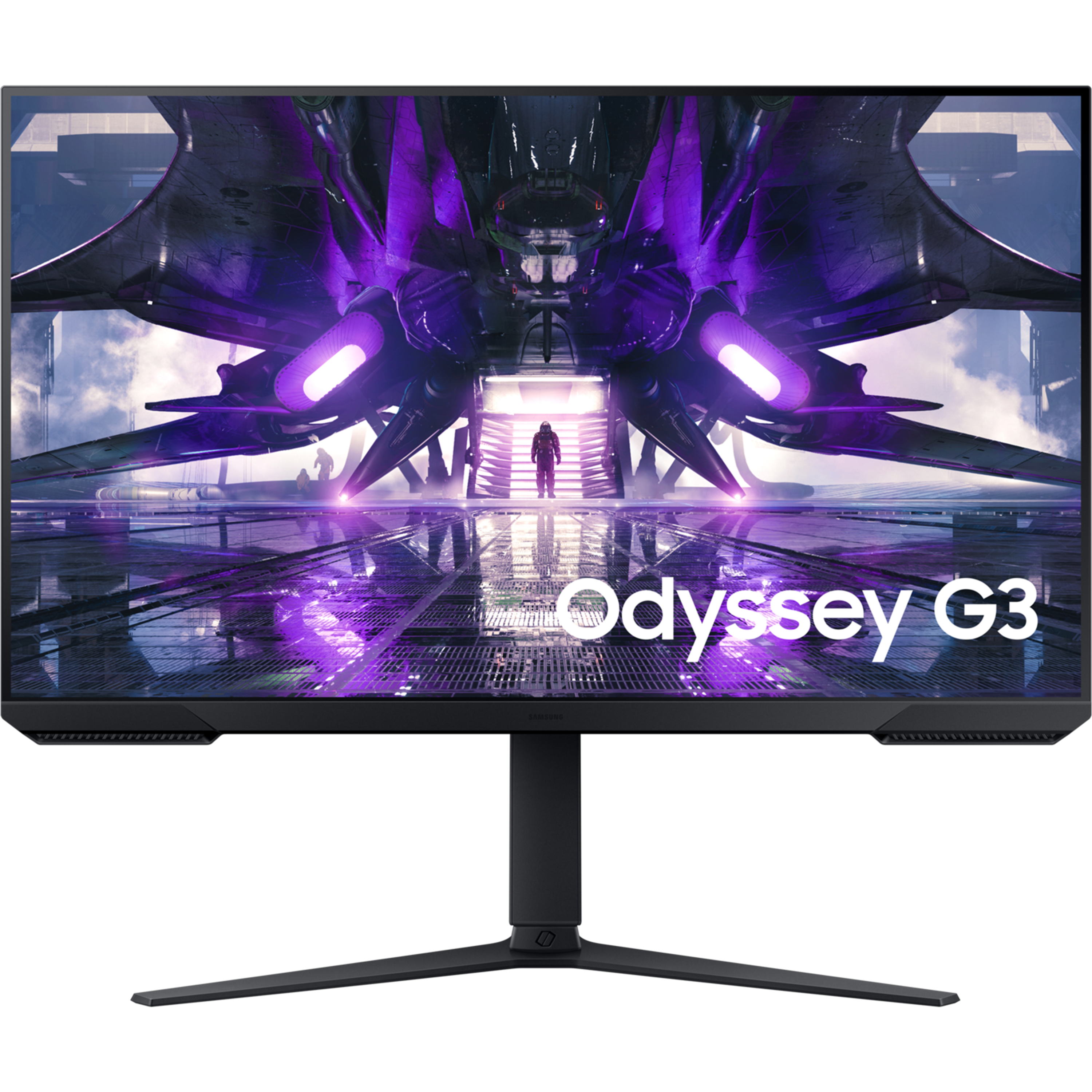 מסך מחשב גיימינג 32'' Samsung Odyssey G3 S32AG320NM FHD VA 165Hz FreeSync Premium 1ms - צבע שחור שלוש שנות אחריות ע