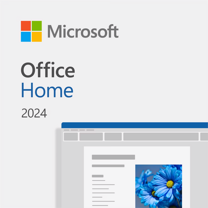 קוד דיגיטלי Microsoft Office Home 2024 - רישיון למחשב אחד - שפה עברית
