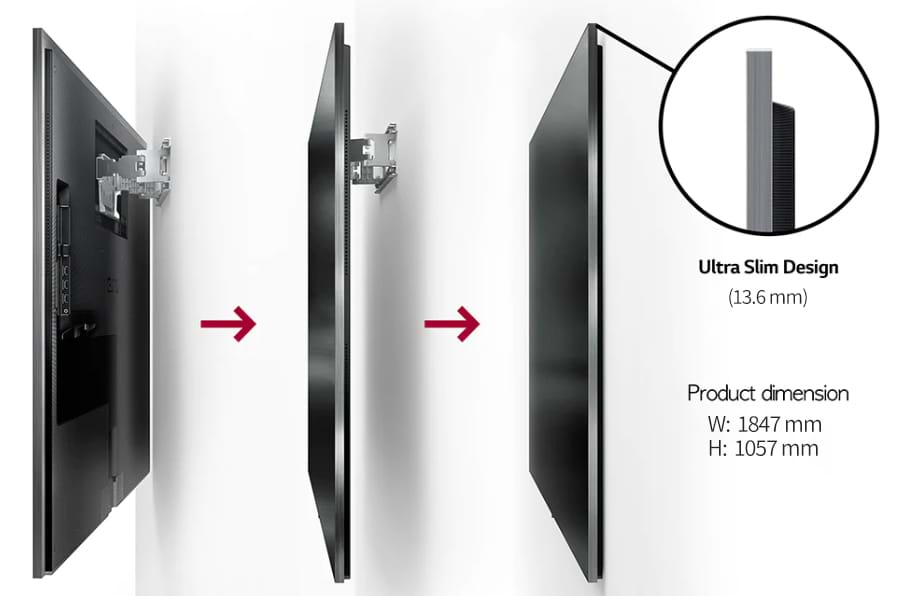 טלוויזיה חכמה LG 83