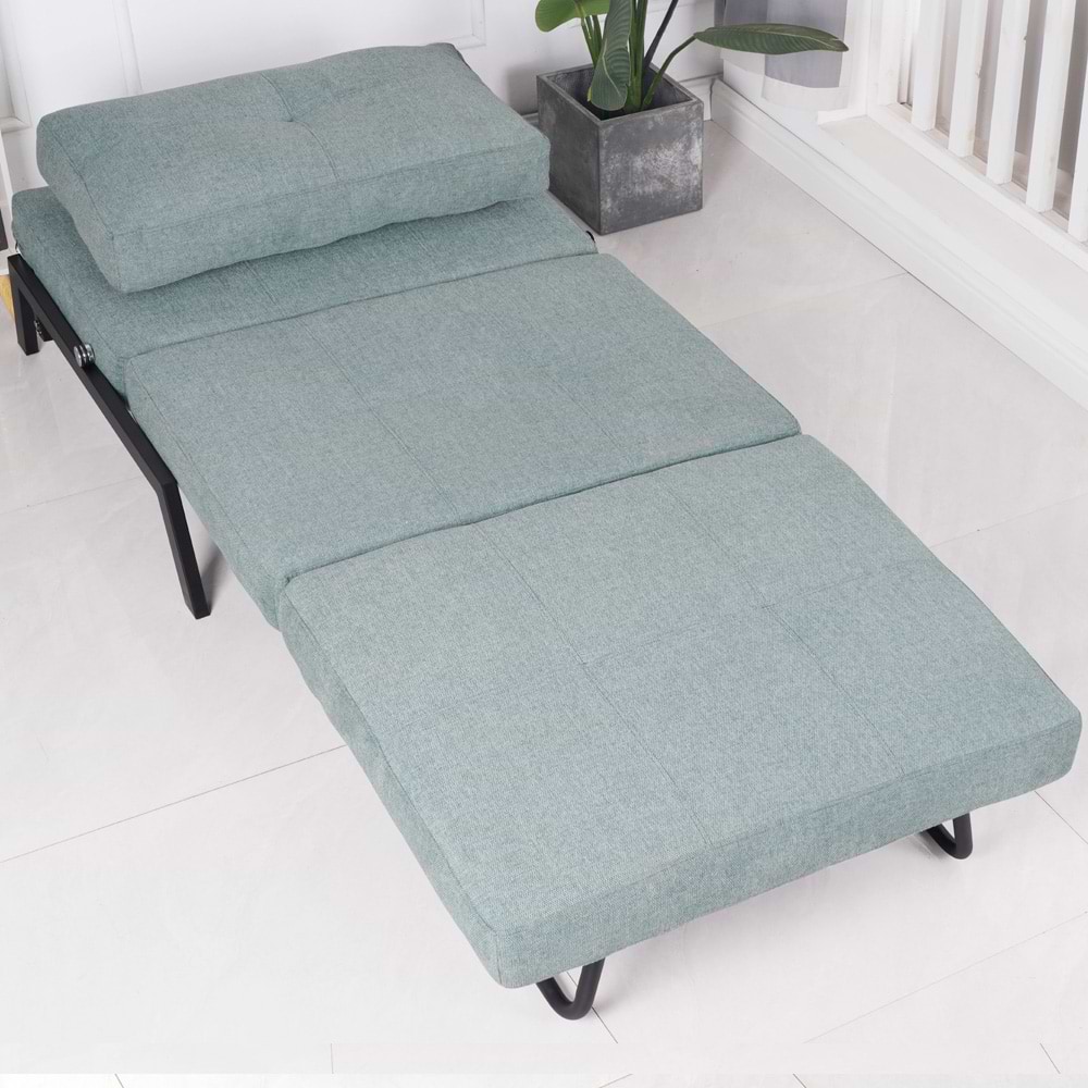 כורסא נפתחת למיטה דגם אוסקר-ירוק HOME DECOR