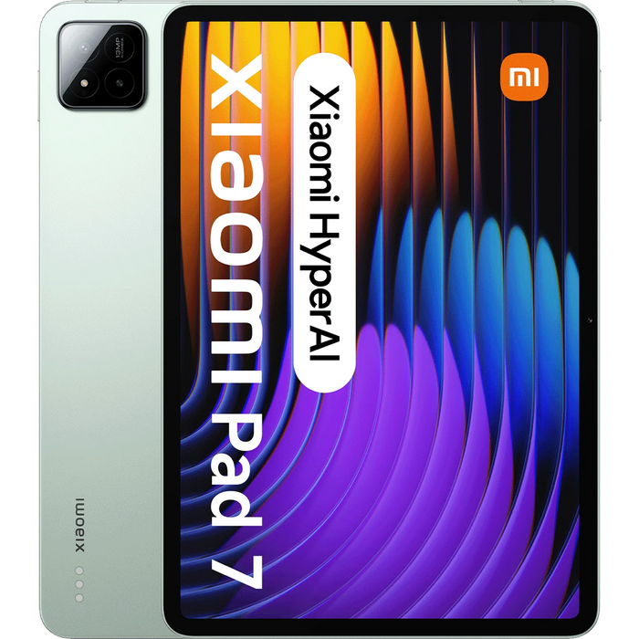 טאבלט Xiaomi Pad 7 256GB 8GB RAM - צבע ירוק שנתיים אחריות עי המילטון היבואן הרשמי