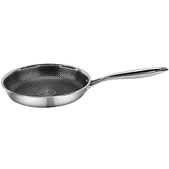 מחבת איכותית בגודל 24 ס"מ Amercook Aristo - צבע נירוסטה