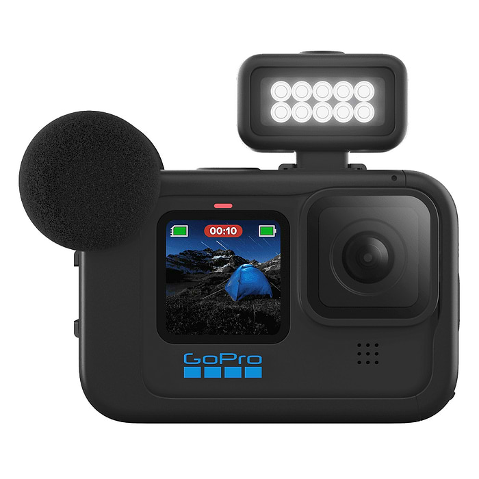 מוד תאורה GoPro Light Mod HERO8/9/10 - צבע שחור שנתיים אחריות עי יבואן הרשמי רונלייט