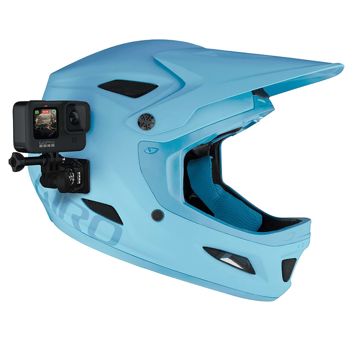 תושבת לקסדה GoPro Helmet Front & Side Mount - צבע שחור שנתיים אחריות עי יבואן הרשמי רונלייט