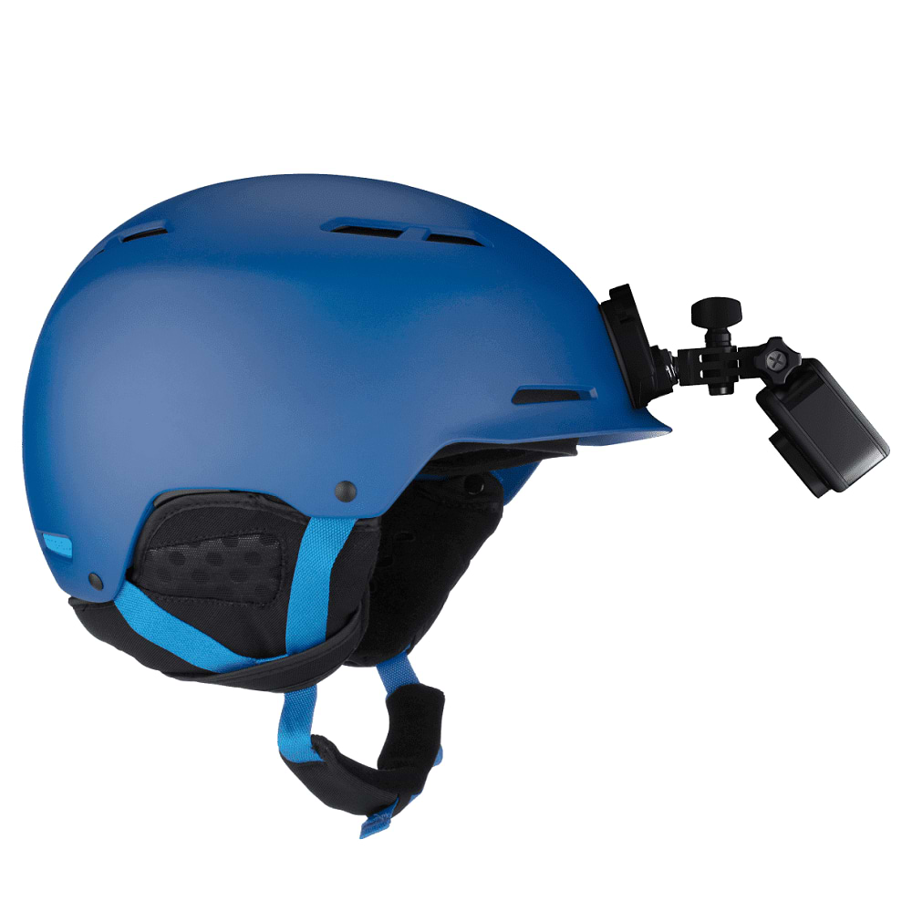 תושבת לקסדה GoPro Helmet Front & Side Mount - צבע שחור שנתיים אחריות ע