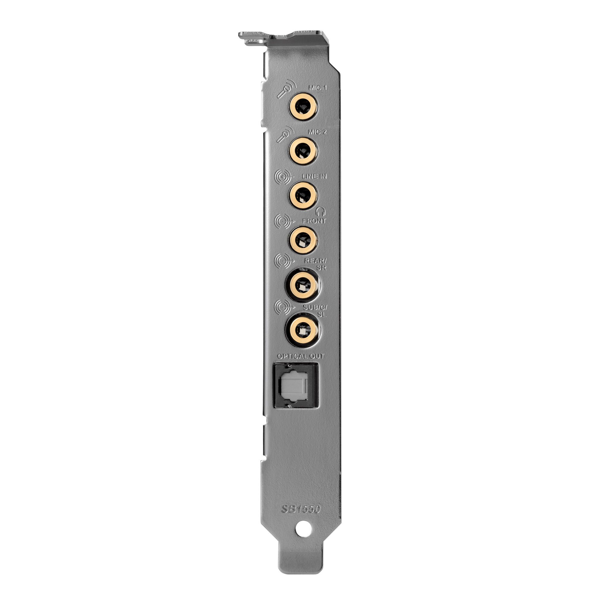 כרטיס קול פנימי Creative Sound Blaster Audigy Rx 7.1 PCIe - צבע שחור שנה אחריות ע
