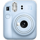 מצלמת פיתוח מיידי Fujifilm Instax Mini 12 - צבע כחול שנה אחריות ע"י היבואן הרשמי