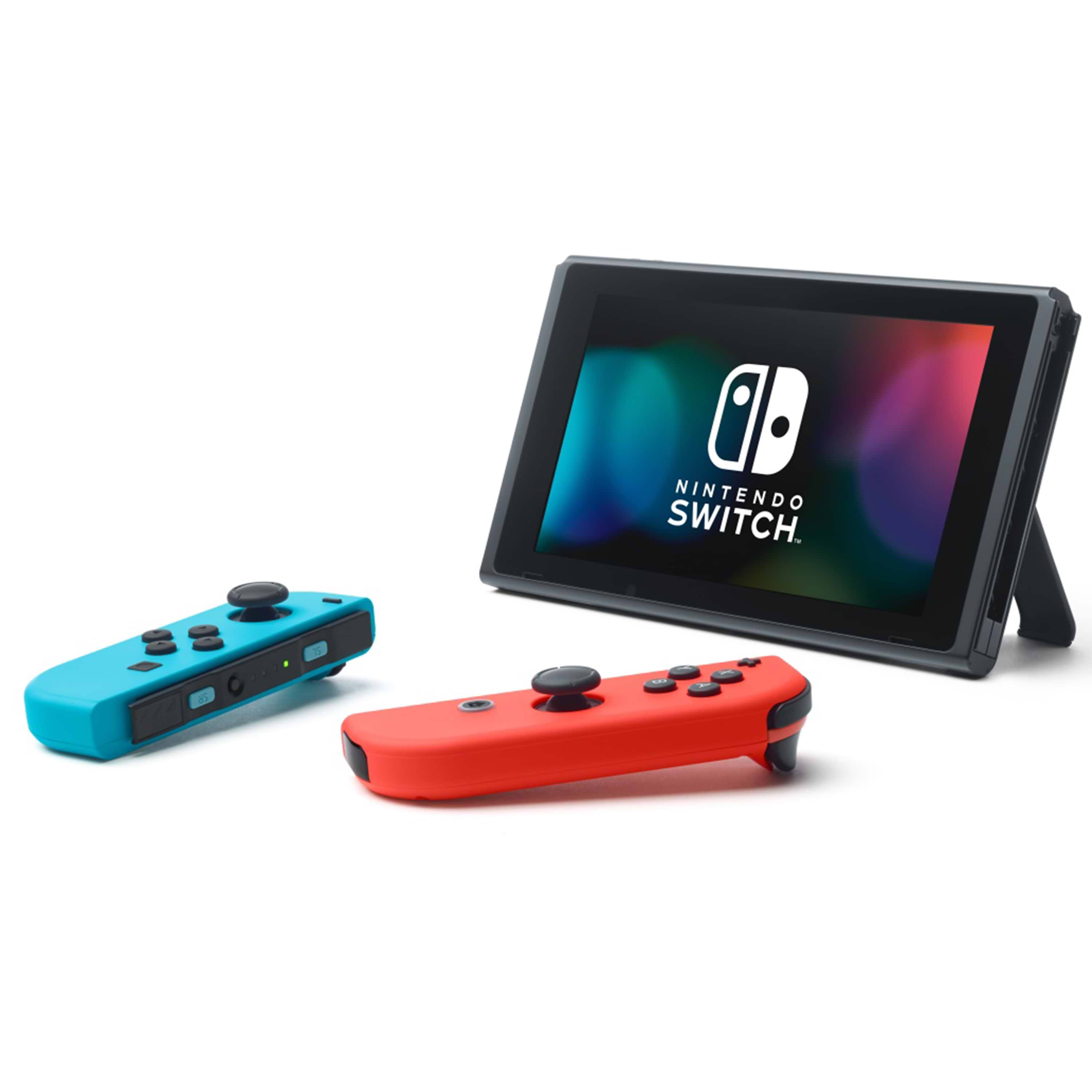 בנדאל קונסולת משחק Nintendo Switch 1.1 Nitendo Sport + NSO 12M עם ג'וי-קון כחול ואדום - שנתיים אחריות ע