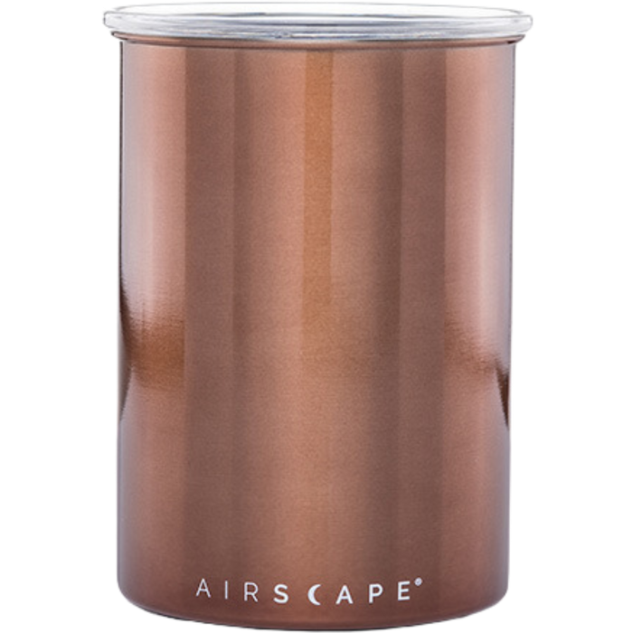 קופסת וואקום לקפה 500 גרם AIRSCAPE PLANETARY DESIGN 93PD206- גימור נחושת

