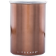קופסת וואקום לפולי קפה 500 גרם Airscape Planetray Design 93PD206 - גימור נחושת