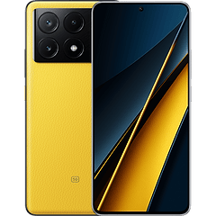 סמארטפון Xiaomi Poco X6 Pro 5G 512GB 12GB RAM - צבע צהוב שנתיים אחריות ע"י המילטון היבואן הרשמי