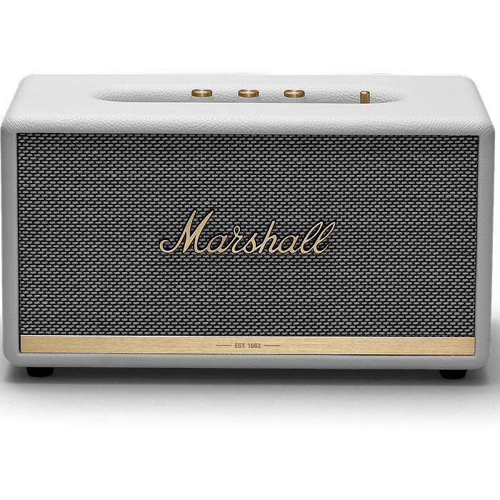 רמקול אלחוטי Marshall Stanmore II Bluetooth - צבע לבן שנה אחריות עי יבואן רשמי