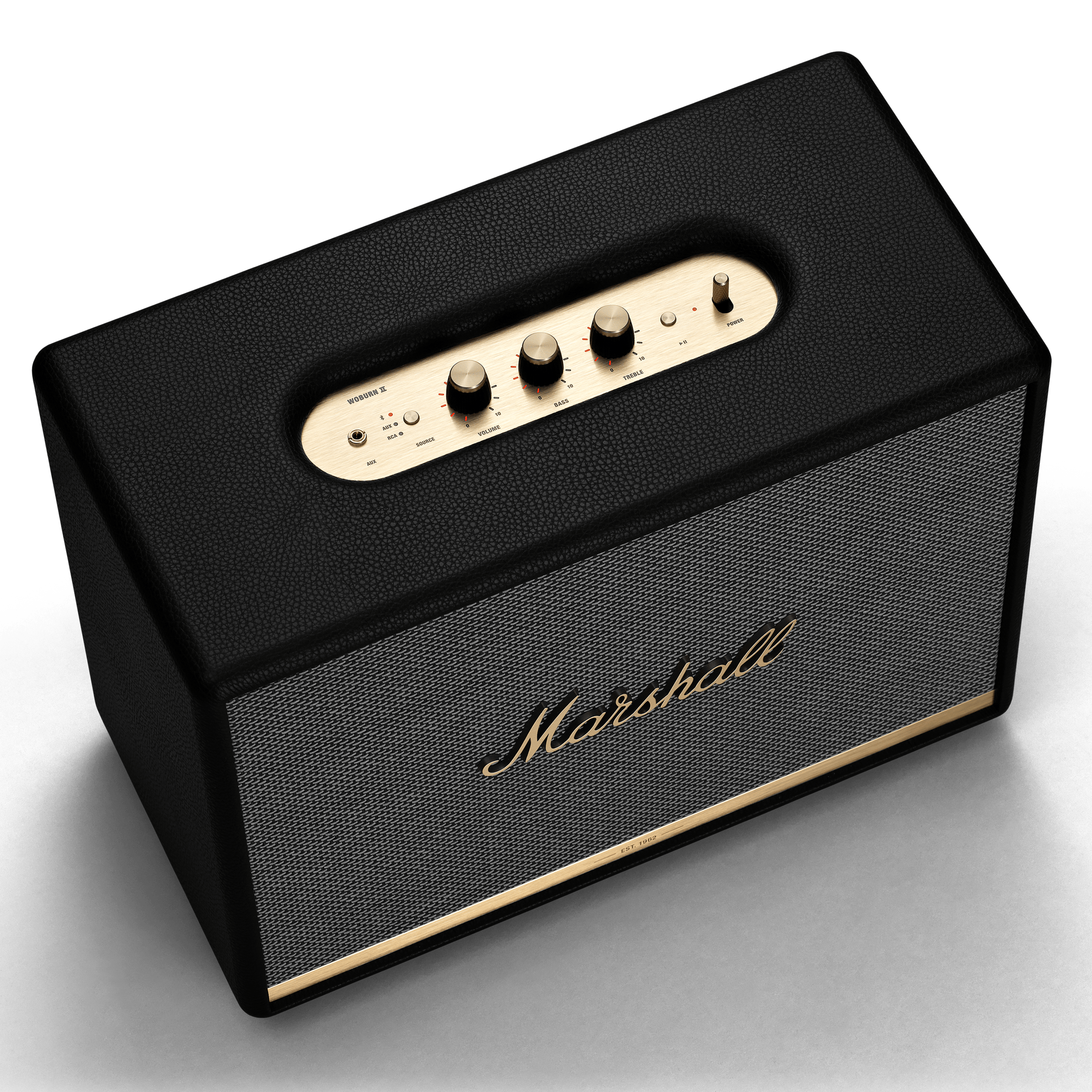 רמקול אלחוטי Marshall Woburn II Bluetooth - צבע שחור שנה אחריות ע