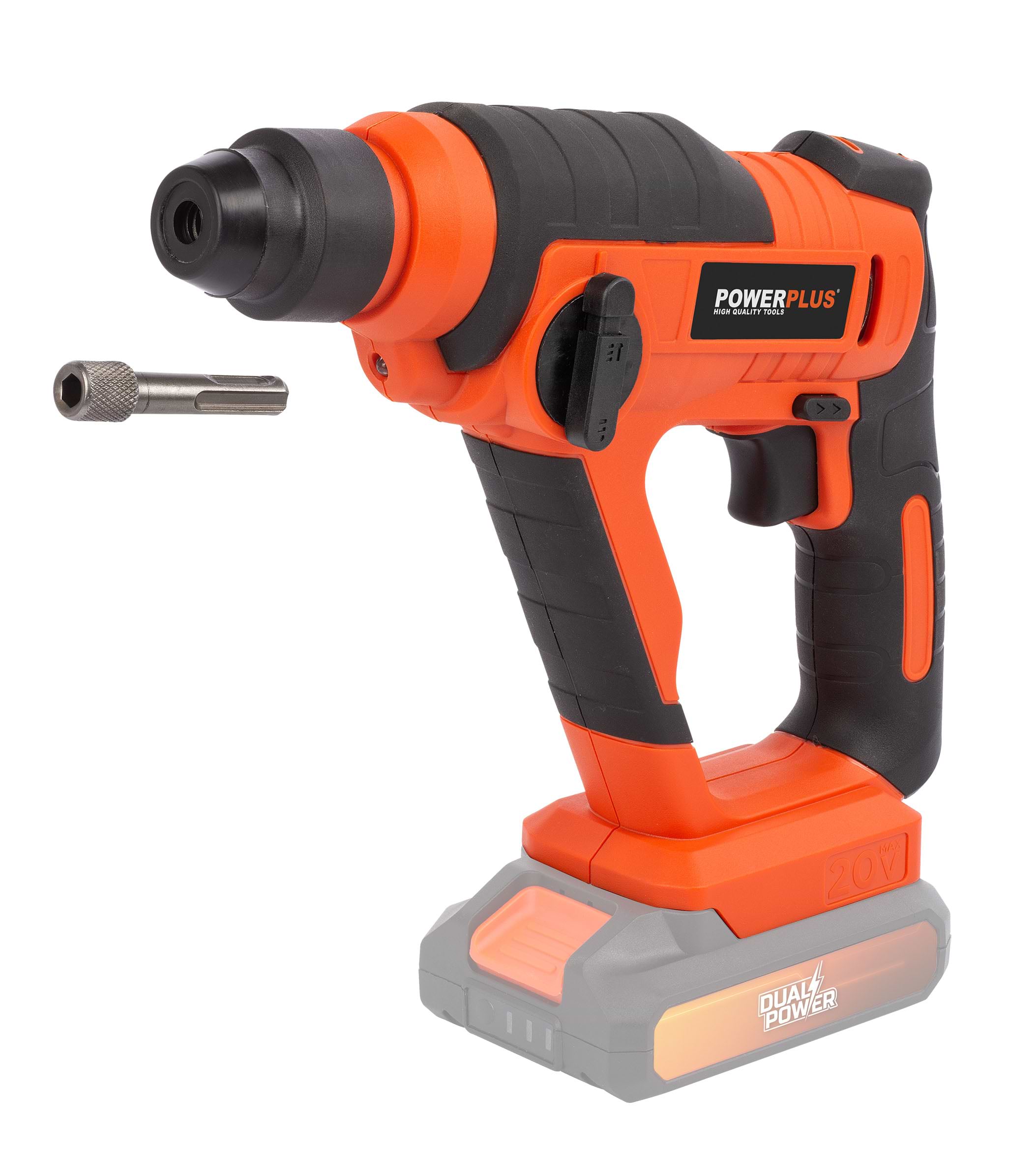 פטישון 20V דגם POWDP15600 POWERPLUS - גוף בלבד