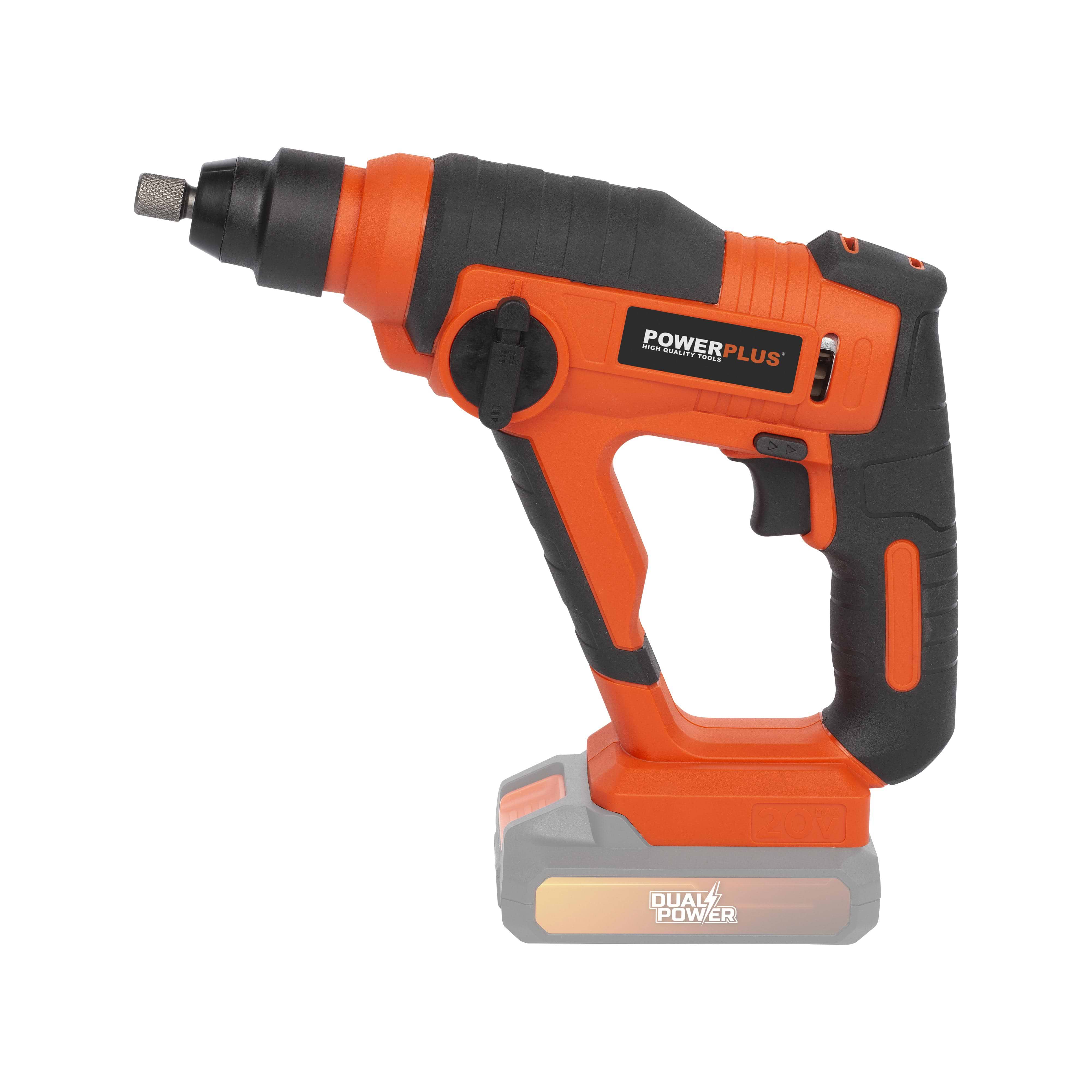 פטישון 20V דגם POWDP15600 POWERPLUS - גוף בלבד