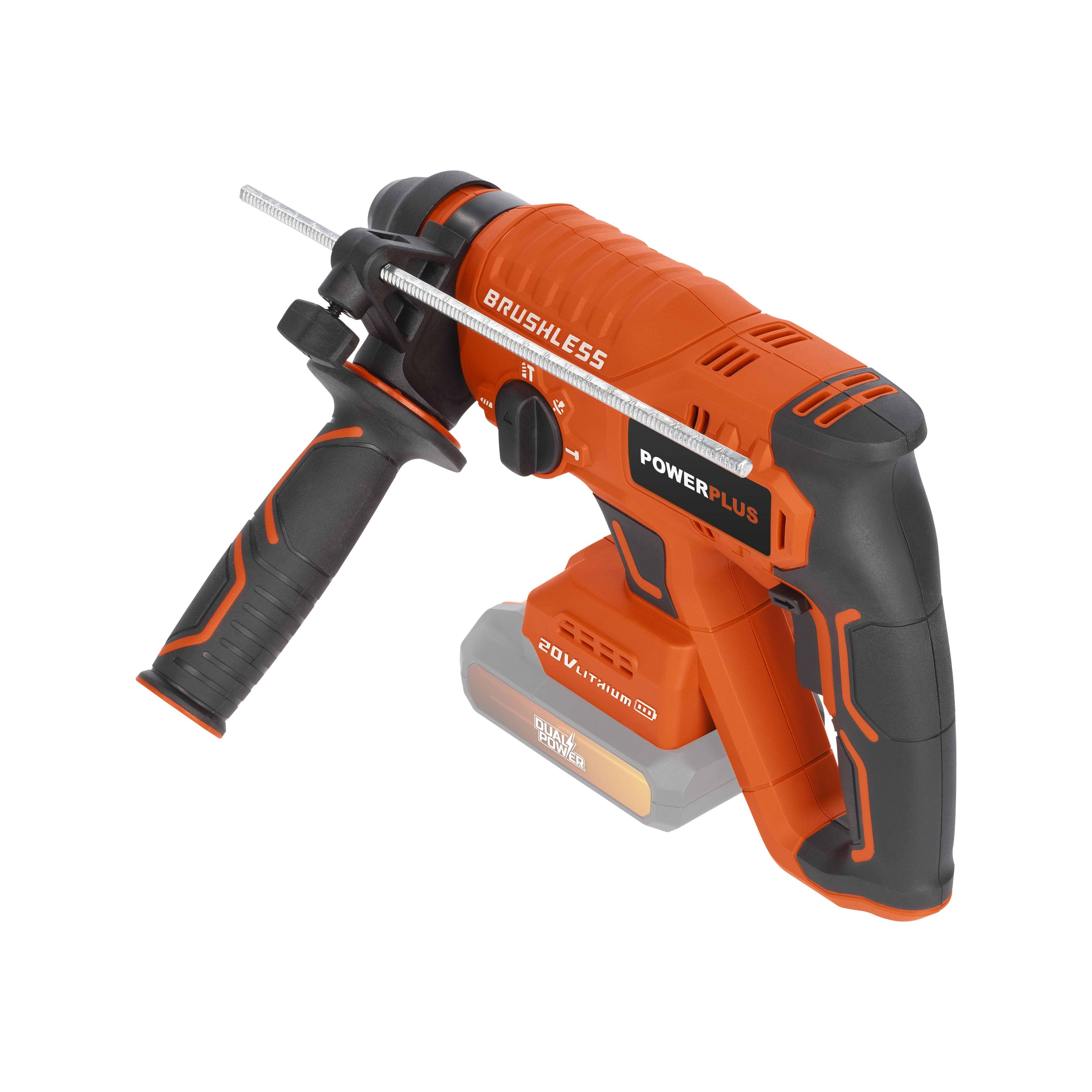 פטישון 20V joules 3 בראשלס דגם POWDP15630 POWERPLUS - גוף בלבד