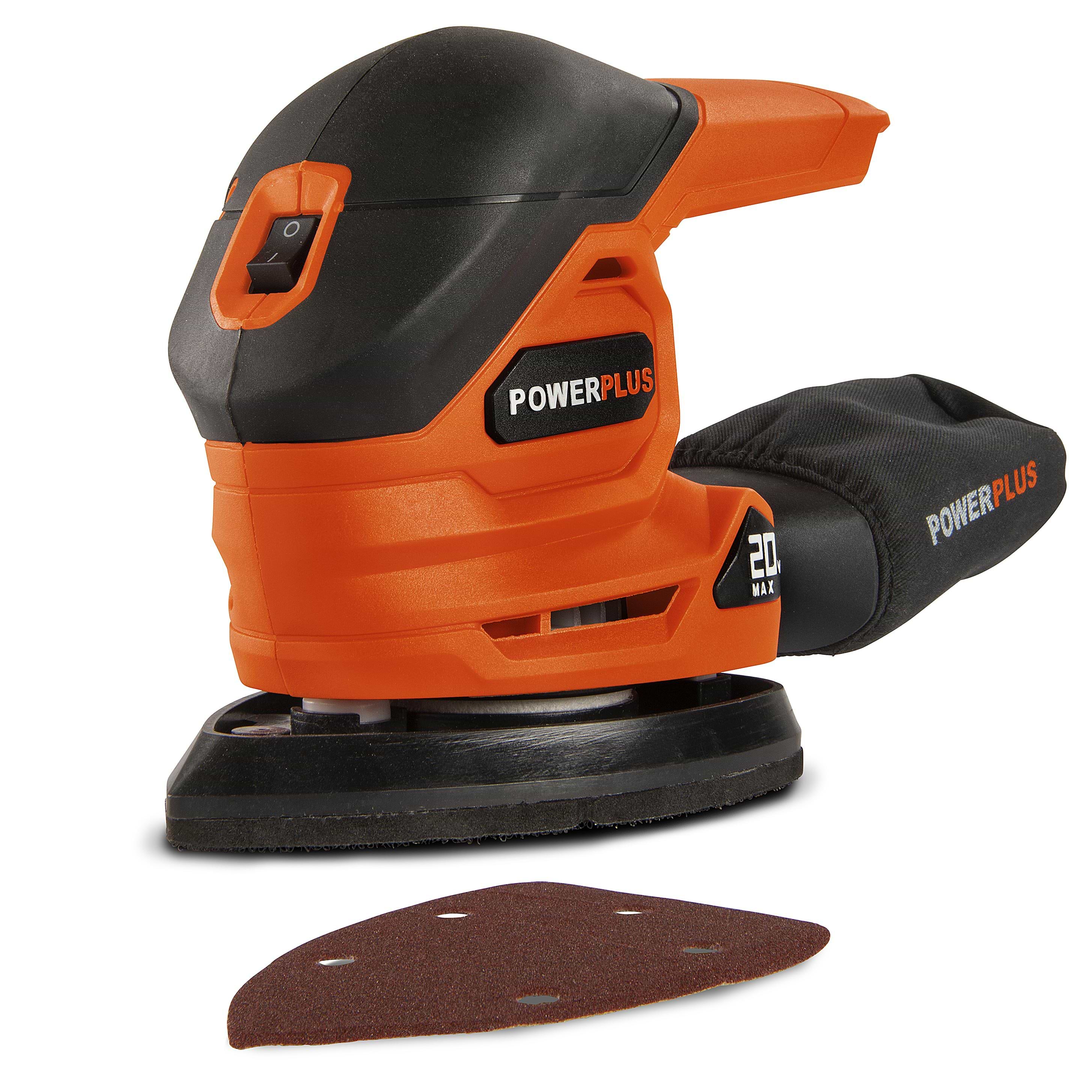 משייפת נטענת 20V דגם VARO POWDP5020 POWERPLUS - גוף בלבד