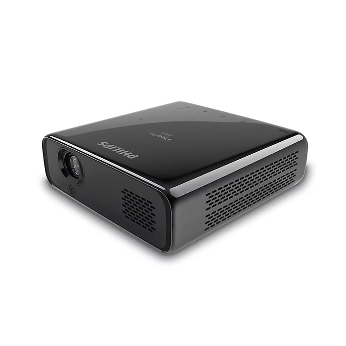 מקרן וידאו נייד Philips PicoPix Max PPX620/INT FHD - צבע שחור שנה אחריות עי היבואן הרשמי
