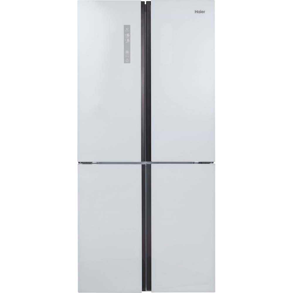 מקרר 4 דלתות מקפיא תחתון 632 ליטר Haier HRF6200FW -  גימור זכוכית לבנה אחריות ע