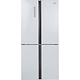 מקרר 4 דלתות מקפיא תחתון 632 ליטר Haier HRF6200FW - גימור זכוכית לבנה אחריות ע
